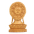 Wood sculpture, 'Serene Buddha II' - Wood sculpture (image 2c) thumbail