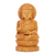 Wood sculpture, 'Peace from Buddha' - Wood sculpture thumbail