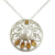 Cultured pearl and citrine necklace, 'Bihar Blossom' - Handcrafted Pearl and Citrine Necklace
