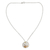 Halskette aus Zuchtperlen und Citrin - Handgefertigte Perlen- und Citrin-Halskette