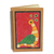 Journal, 'Red Gond Peacock' - Handmade India Tribal Folk Art Journal (image 2a) thumbail