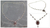 Garnet pendant necklace, 'Romantic Wine' - Silver Necklace with 23 Garnets thumbail
