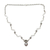 Collar colgante de perlas cultivadas, 'Angel Love' - Collar colgante artesanal de perlas cultivadas y plata