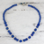 Chalcedony strand necklace, 'Heavenly Sky' - Blue Chalcedony Necklace