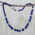 Collar de hilo de lapislázuli - Collar de lapislázuli