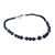 Lapis lazuli strand necklace, 'Regal Blue' - Lapis Lazuli Necklace