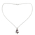 Amethyst pendant necklace, 'Sonnet' - India Amethyst Pendant Necklace thumbail