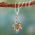 Citrine pendant necklace, 'Forbidden Fruit' - 1.5 Carat Citrine Pendant on Sterling Silver Necklace (image 2) thumbail