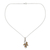 Citrine pendant necklace, 'Forbidden Fruit' - 1.5 Carat Citrine Pendant on Sterling Silver Necklace thumbail
