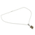 Citrine pendant necklace, 'Forbidden Fruit' - 1.5 Carat Citrine Pendant on Sterling Silver Necklace (image 2b) thumbail