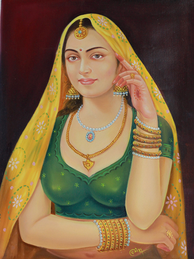 paintings of rajasthani women