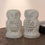 Soapstone candleholders, 'Lucky Owls' (pair) - Hand Carved Soapstone Owl Candle Holders (Pair) (image 2) thumbail