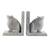 Soapstone bookends, 'Happy Hoppy Frog' (pair) - Hand Carved Soapstone Frog Bookends (Pair) (image 2a) thumbail