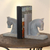 Soapstone bookends, 'Pretty Ponies' (pair) - Hand Carved Soapstone Horse Bookends (Pair) (image 2) thumbail