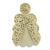 Wool treetop ornament, 'Angel Smile' - Handmade Angel Treetop Ornament (image 2b) thumbail