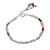Multi gemstone chakra bracelet, 'Inner Serenity' - Indian Gemstone Chakra Bracelet (image 2b) thumbail