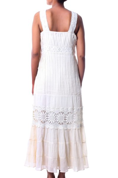 long cotton sundress