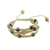 Agate Shambhala-style bracelet, 'Peaceful Life' - Fair Trade Macrame Agate Shambhala-style Bracelet