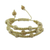 Wood Shambhala-style bracelet, 'Peaceful Spirit' - Fair Trade Macrame Wood Bead Shambhala-style Bracelet thumbail