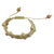 Wood Shambhala-style bracelet, 'Peaceful Spirit' - Fair Trade Macrame Wood Bead Shambhala-style Bracelet (image 2b) thumbail