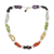 Gemstone chakra necklace, 'Spirit of Friendship' - Indian Chakra Necklace