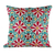 Cushion covers, 'Happy' (pair) - Bright Embroidered Applique Cushion Covers (Pair) (image 2b) thumbail