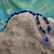 Lapis lazuli pendant necklace, 'Love Power' - Lapis Lazuli and Sterling Silver Artisan Crafted Necklace thumbail