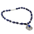 Lapis lazuli pendant necklace, 'Love Power' - Lapis Lazuli and Sterling Silver Artisan Crafted Necklace (image 2b) thumbail