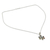 Multi-gemstone chakra necklace, 'Harmony Within' - Multi Gemstone Sterling Silver Necklace Chakra Jewelry thumbail