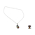 Multi-gemstone chakra necklace, 'Wellness' - Multi Gemstone Sterling Silver Necklace Chakra Jewelry (image 2j) thumbail