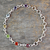 Multi-gemstone chakra bracelet, 'Inner Space' - Sterling Silver Bracelet Multi Gemstone Chakra Jewelry (image 2) thumbail