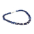 Collar de hilo de lapislázuli - Collar de dos vueltas de lapislázuli hecho a mano