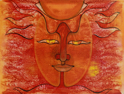 'The Sun God' - Sun God Painting