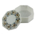 Marble inlay jewelry box, 'Garland' - Handmade Marble Inlay Jewelry Box (image 2b) thumbail