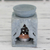 Soapstone oil warmer, 'Agra Elephants' - Oil Warmer Hand-carved of Soapstone (image 2) thumbail