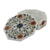 Marble inlay jewelry box, 'Sunflower Bouquet' - Handcrafted Indian Floral Marble Inlay Jewelry Box (image 2b) thumbail