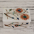 Marble inlay jewelry box, 'Sunflower Duet' - Floral Marble Jewelry Box from India thumbail