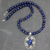 Lapislazuli-Anhänger-Halskette, „Eden“ – Indien Lapislazuli-Halskette