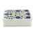 Marble inlay jewelry box, 'Royal Bouquet' - Handcrafted Marble Inlay Jewelry Box (image 2a) thumbail