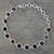Smokey quartz link bracelet, 'Dusk Whisper' - Smokey Bracelet Fair Trade Jewelry