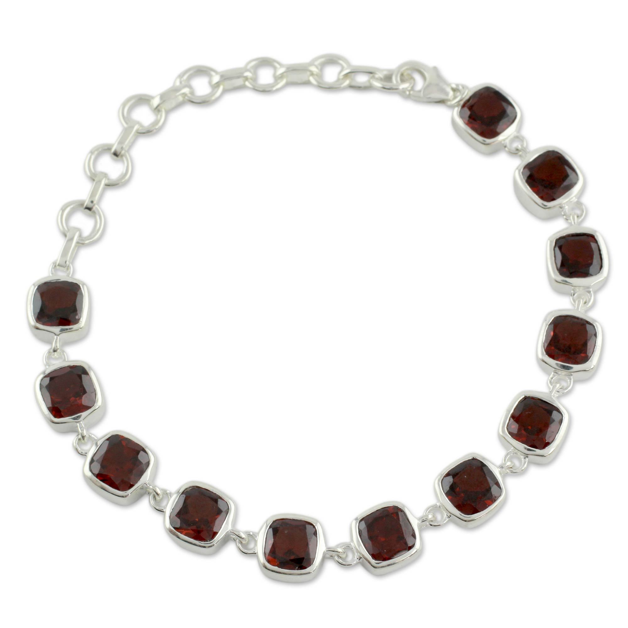 Garnet Bracelet Fair Trade Jewelry Loving Whisper Garnet Bracelet Fair Trade Jewelry Loving Whisper