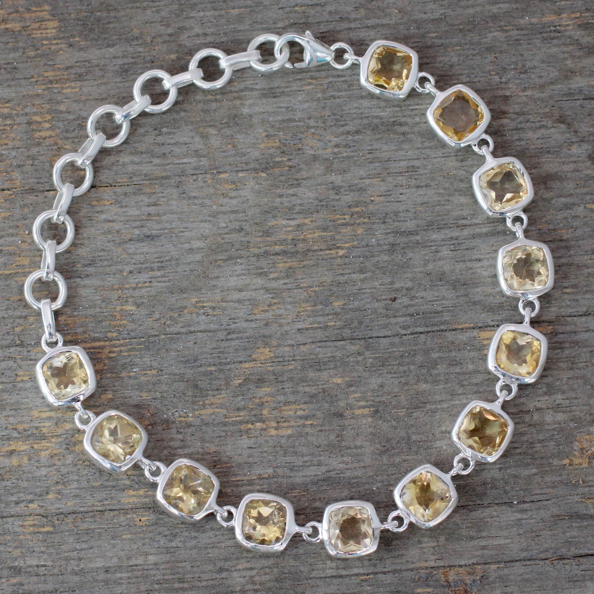 Citrine Bracelet Fair Trade Jewelry Sunlight Whisper Citrine Bracelet Fair Trade Jewelry Sunlight Whisper