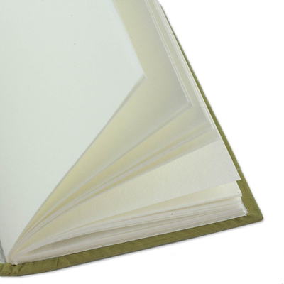 Handgeschöpftes Papiertagebuch - Handgeschöpftes Papiertagebuch mit 48 Seiten
