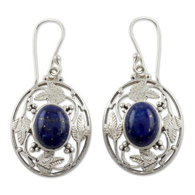 Fair Trade Lapis Lazuli Handcrafted Earrings