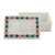 Schmuckschatulle mit Marmoreinlage - Jasmin-Motiv-Marmor-Intarsien-Schmuckkästchen aus Indien
