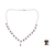 Amethyst Y-necklace, 'Mystical Femme' - 13.5 Cts Amethyst and Sterling Silver Y-necklace