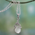 Moonstone pendant necklace, 'Surreal Treasure' - Fair Trade Moonstone and Sterling Silver Necklace (image 2) thumbail
