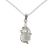 Moonstone pendant necklace, 'Surreal Treasure' - Fair Trade Moonstone and Sterling Silver Necklace (image 2b) thumbail