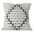 Cotton cushion covers, 'Monochrome Galaxy' (pair) - Cotton Patterned Black and Off White Cushion Covers (Pair) (image 2b) thumbail