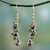 Peridot dangle earrings, 'Natural Glow' - Sterling Silver Earrings with Peridot 2.5 Carats thumbail